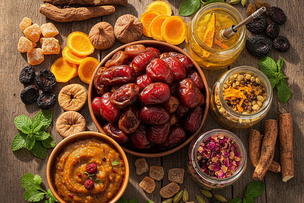 Foods with preservatives