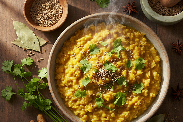 Kitchari with Coriander and Fennel