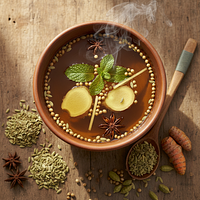 Coriander-Fennel Digestive Decoction