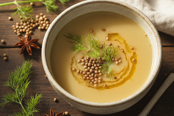 Cooling Fennel-Coriander Ghee Tonic