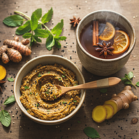 Sesame-Ginger Anxiety-Relief Paste