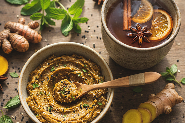 Sesame-Ginger Anxiety-Relief Paste