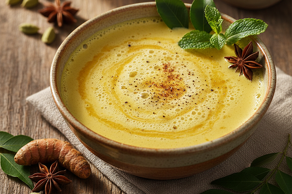 Turmeric-Coconut Calming Milk