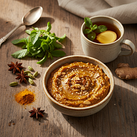 Ghee-Soaked Almond & Sesame Digestive Paste