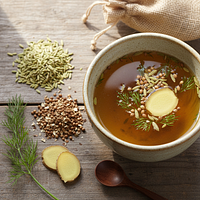 Fennel-Coriander SIBO Digestive Decoction