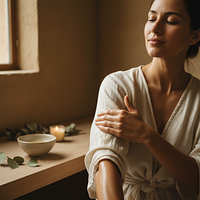 Abhyanga with Coconut Oil (Gentle Self-Massage)