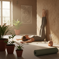 Viparita Karani (Legs-Up-The-Wall Pose)