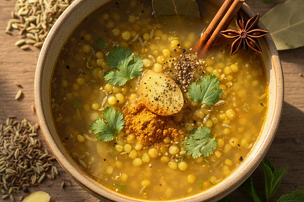 Mung Dal & Fennel Digestive Broth