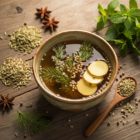 Fennel-Coriander Cooling Tea