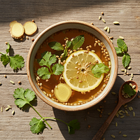 Coriander-Fennel Cooling Digestive Tea