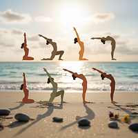 Surya Namaskar (Sun Salutation) — 8 Rounds