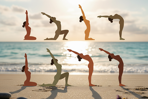 Surya Namaskar (Sun Salutation) — 8 Rounds