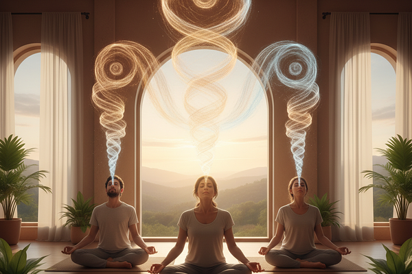 Bhastrika Pranayama (Bellows Breath) — 3 Rounds