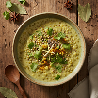 Mung Bean and Coriander Digestive Soup
