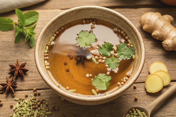 Fennel-Coriander Pitta-Cooling Digestive Water