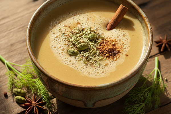 Ashwagandha-Fennel Rejuvenation Milk