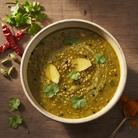 Mung Bean & Coriander Digestive Khichdi Broth
