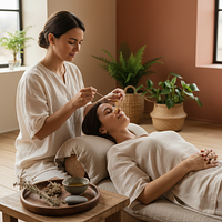 Brahmi Ghee Nasya (Medicated Oil Nasal Application)