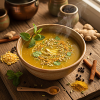 Mung Dal & Fennel Digestive Kichdi Broth